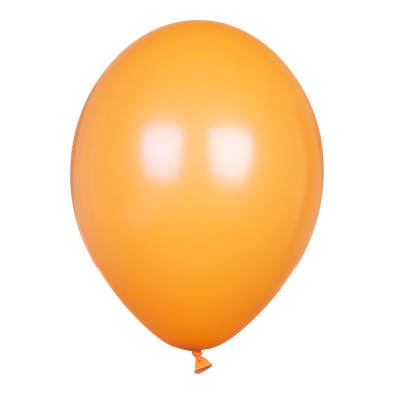 PartyDeco Balony pomarańczowe pastelowe 30 cm - Pan Talerzyk