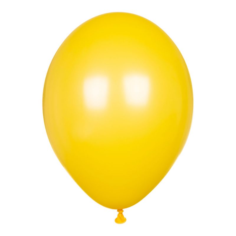 PartyDeco Balony żółte pastelowe 30 cm - Pan Talerzyk