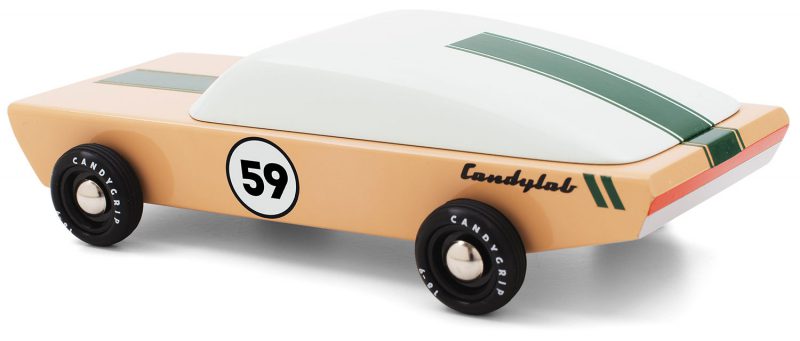 Candylab Toys Samochód drewniany Americana - Ace - Pan Talerzyk