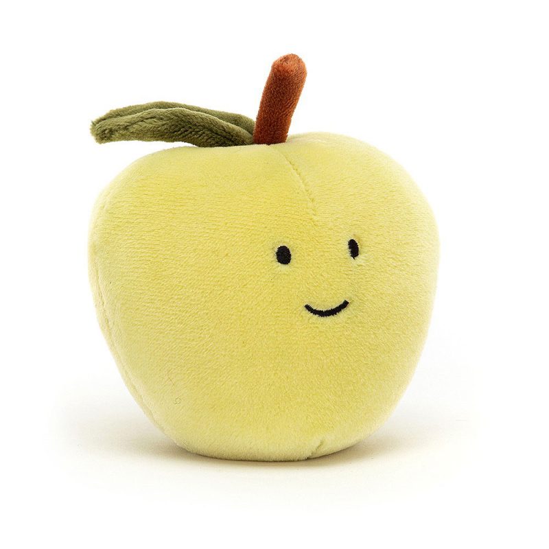 JellyCat Przytulanka jabłko Fabulous 7 cm - Pan Talerzyk