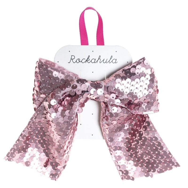 Rockahula Kids Spinka do włosów Super Sequins Pink - Pan Talerzyk